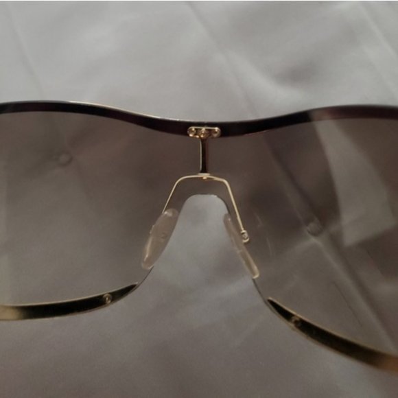 Gucci Brown GG 2738/S Buckle Detail Sunglasses- Made in Italy #Vintage main image 5